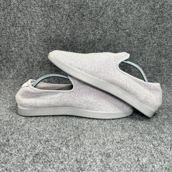 Allbirds Wool Lounger Shoes Men's 11 Grey Super Soft Wool Comfort Casual Loafers - Picture 7 of 11